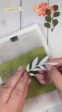 easy fancy fold card idea with the Petals of Beauty stamp set from Stampin' Up!®️ #handmadecards