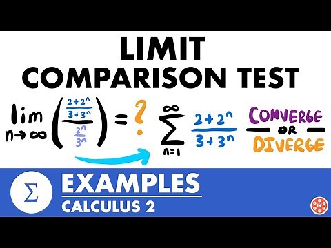 Limit Comparison Test Examples | Calculus 2 - JK Math