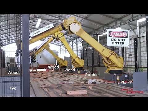 Robots Sorting Construction Demolition Waste with Incredible Skills