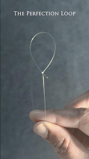How to tie a loop on your fishing line? The Perfection Loop Knot.