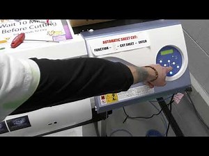 Ronland 300i and versaworks Print-Laminate-Cut-workflow