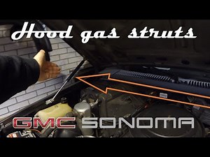 Ep. 6 - Hood gas struts installation | 1991 GMC Sonoma ST