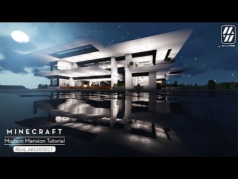 Minecraft: How to Build a Modern Mansion Tutorial