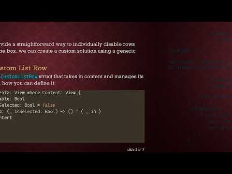 Mastering SwiftUI List EditMode: Limiting Selection in a List