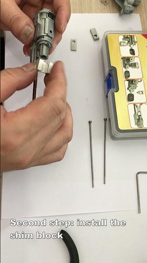 How to remove the roll pin from a Honda ignition without damage