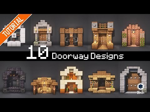 10 Doorway Designs for Minecraft