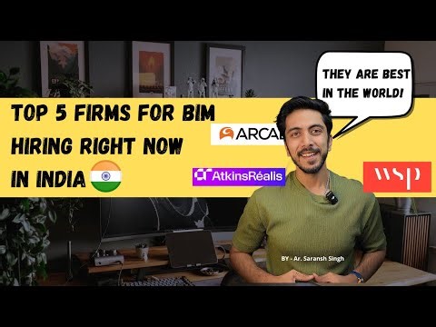 Top 5 Companies For BIM - Hiring Right Now in India