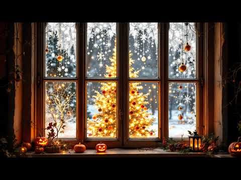 11H Enchanting Christmas Music Window Projection perfect for Christmas Night