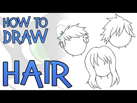 How To Draw Hair (Easy!)
