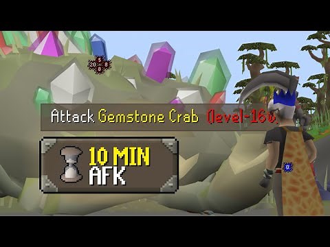 NEW AFK Combat training method: Gemstone Crab
