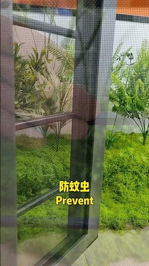 Install the retractable invisible window screen, which does not occupy space and is easy to use.