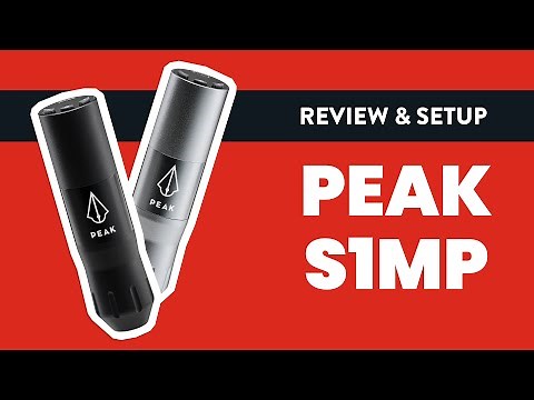 Peak S1MP Wireless Tattoo Machine | Review& Setup