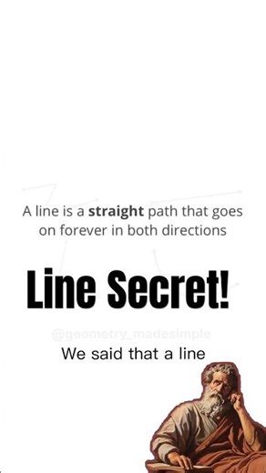 Geometry Secret: The Truth About a Line!