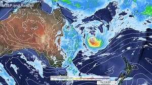8K views · 155 reactions | The remnants of Tropical Cyclone Uesi will travel across the Tasman Sea as an extratropical cyclone later this week, sending big waves towards Australia's east coast. | Weatherzone | Facebook