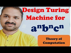 Turing Machine for a^n b^n c^n || Design || Construct || TOC || FLAT || Theory of Computation