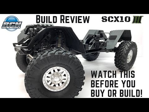Axial SCX10iii - Build Review - In Depth Look at the Chassis - How it Assembles