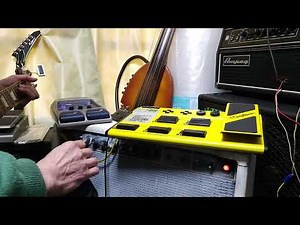 DigiTech RP3　チェック音出し動画