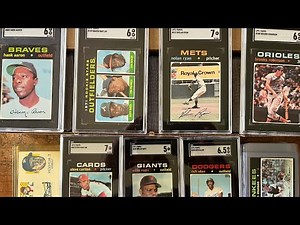 My Vintage 1971 Topps Baseball complete set - Mays Aaron Ryan Fresh from packs