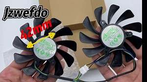 95mm Graphics Card Cooling Fan 12V 4Pin Video Card Cooling Fan Replacement for Zotac GeForce GTX 1070Ti 1080 Ti GTX1070 Ti GTX1080Ti GPU Card Cooler Fan（Graphics Card Fan 2 PCS）