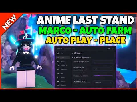 👹How to Hack Anime Last Stand Script Auto Farm, Marco Super Delicious!