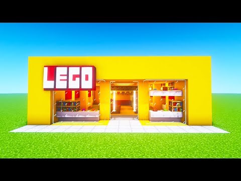 Minecraft Tutorial: How To Make A Lego Store "City Builds 2020"