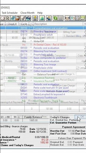 Dentrix Ledger Tips #dental #dentist #dentistry #dentrix #dentaloffice