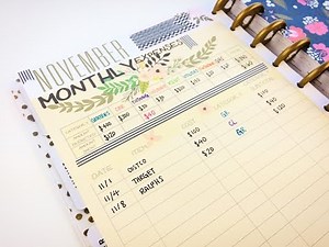 Free Printable! + How to Use a Budget Tracker in Your Happy Planner