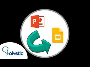 💻 CONVERTIR POWERPOINT a PRESENTACION de GOOGLE | Google Slides