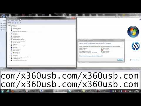 X360USB Pro Driver Install Guide