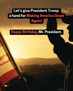 57K views · 9.4K reactions | We salute you, Mr. President. Happy birthday. | The Retort Report | Facebook