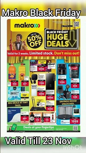 Makro BLACK FRIDAY Deals! Massive Savings Until 23 November 2025 | SmartSaver