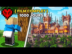1000 Jours en HARDCORE sur Minecraft [Film Complet]