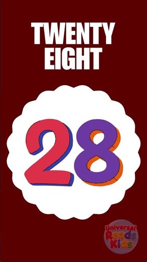 Learn Number 28 🤩 | Quick Counting for Kids