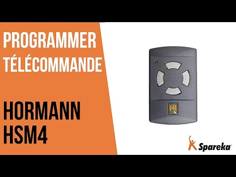 How to program your Hormann HSM4 remote control?