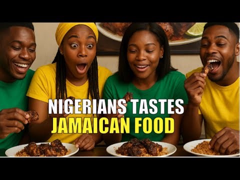 Nigerians Try Jamaican Food For The First Time-You Won't Believe The Reaction!