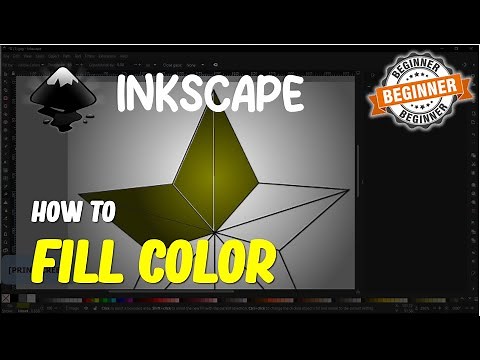 Inkscape How To Fill Color