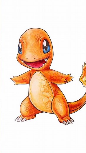 How to Color Charmander | Pokémon Coloring Pages