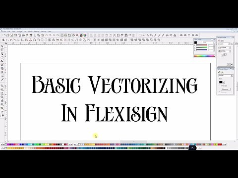HOW TO: Basic Vectorizing in Flexisign