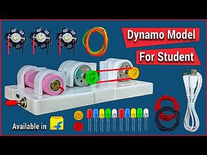 Unboxing Dynamo Model & Experiment Kit For Student Science Project - Electricity Producing Model