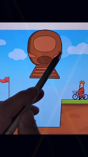 Animated Pencil Adventures with Cartoon Characters