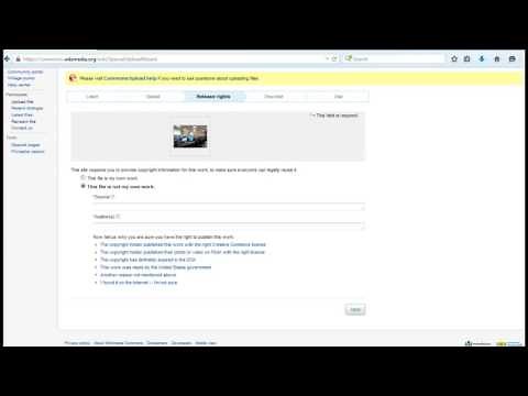 Advanced FAQ - Adding Images to Wikimedia Commons