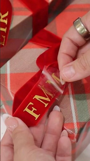 Gold Monogrammed Bows 🎁