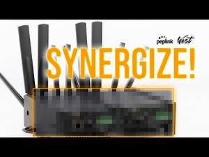 Quad 4G bonding router for under $2500 with Peplink Synergy mode!