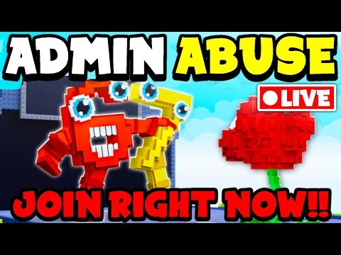 🔴LIVE - ADMIN ABUSE in Plants Vs Brainrots Roblox (JOIN FAST)