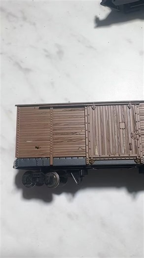 James A Powell on Instagram: "HOn30 box car on the DirtSpot.1 lol! #miniatures #scalemodels #modelrailroading #hoscale"
