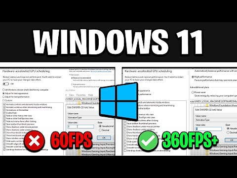 How To Optimize Windows 11 For GAMING - Best Settings for HIGH FPS & NO DELAY!