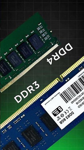 "DDR3 vs DDR4 RAM | What’s the real difference? Find out in just 40 seconds!