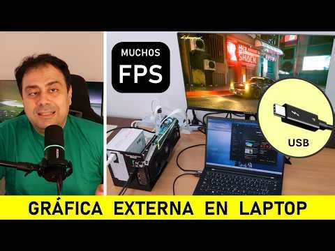 Conecté una GPU por USB-C y estos son los límites reales que nadie te explica