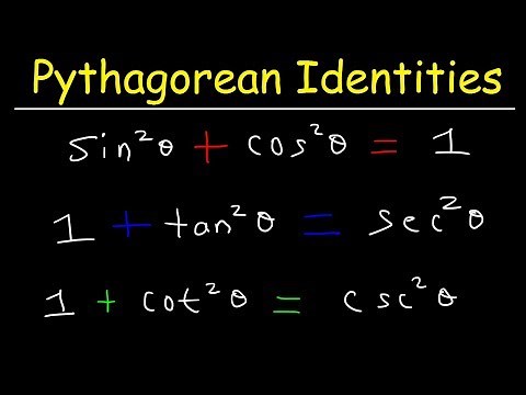 Pythagorean Identities - Examples & Practice Problems, Trigonometry
