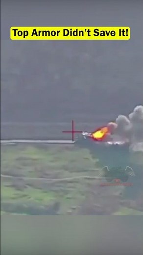 Russian Turtle Tank Takes Two Direct Hits — Armor Didn’t Save It!